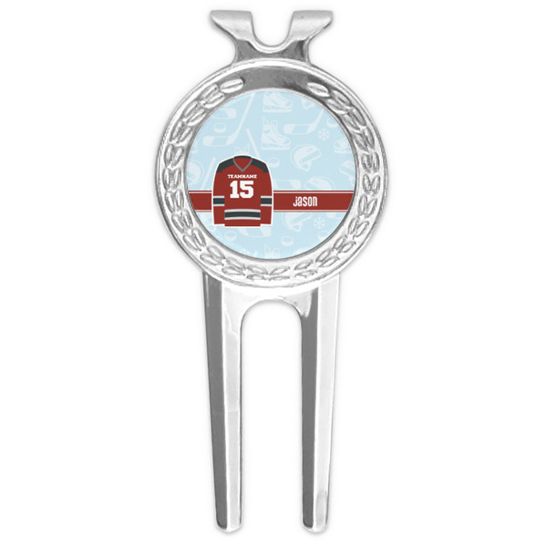 Custom Hockey Golf Divot Tool & Ball Marker (Personalized)