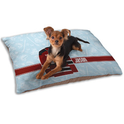 Hockey Dog Bed - Small w/ Name and Number