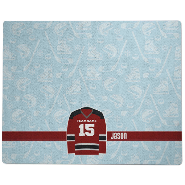 Hockey Dog Food Mat - Large without Bowls