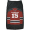 Hockey Black Pet Shirt - 3XL (Personalized)