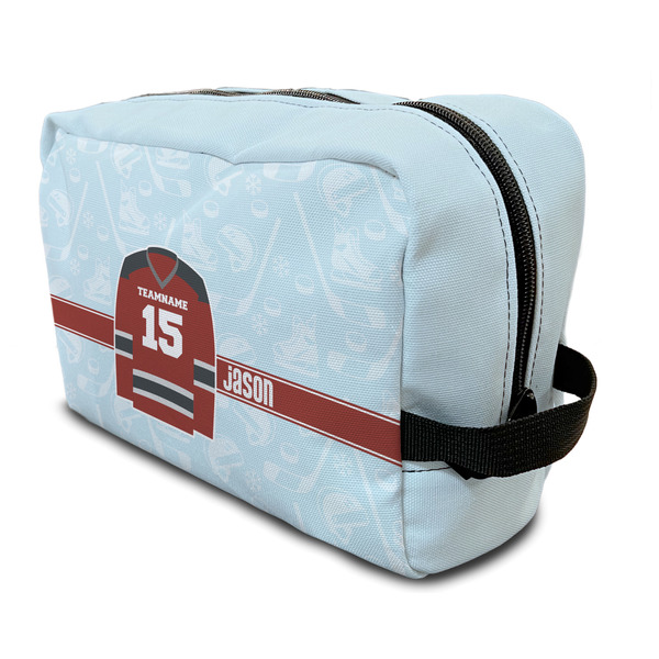Custom Hockey Toiletry Bag / Dopp Kit (Personalized)