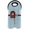 Hockey Double Wine Tote - Front (new)