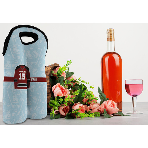 Hockey Double Wine Tote - LIFESTYLE (new)