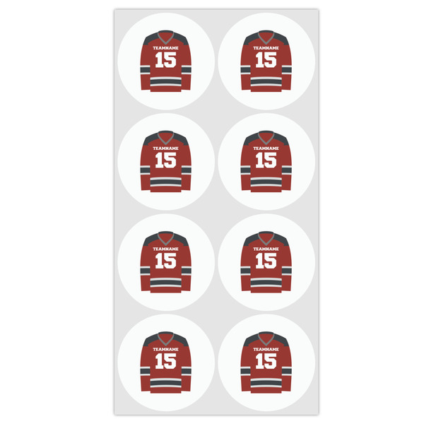 Hockey Drink Topper - Medium - Set of 12