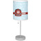 Hockey 7" Drum Lamp with Shade (Personalized)