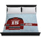 Hockey Duvet Cover - King - On Bed - No Prop