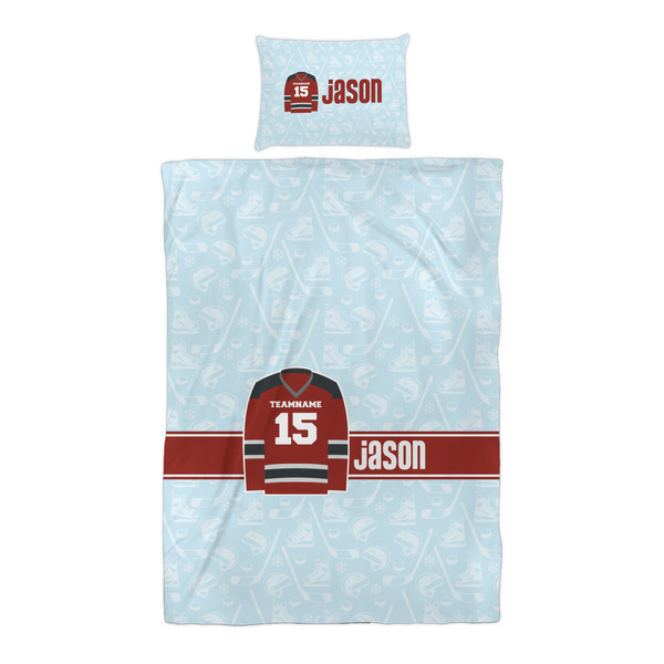 Hockey Duvet Cover Set - Twin XL - Alt Approval