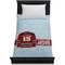 Hockey Duvet Cover - Twin - On Bed - No Prop