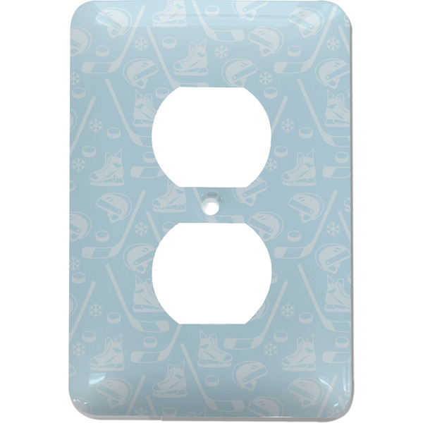 Custom Hockey Electric Outlet Plate