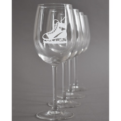 Hockey Wine Glasses (Set of 4)