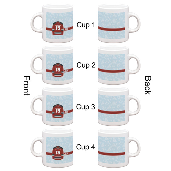Hockey Espresso Cup Set of 4 - Apvl