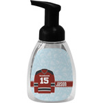 Hockey Foam Soap Bottle - Black (Personalized)