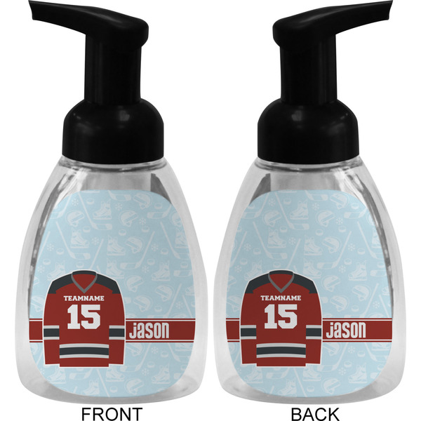 Hockey Foam Soap Bottle (Front & Back)