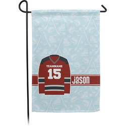 Hockey Small Garden Flag - Double Sided w/ Name and Number