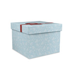 Hockey Gift Box with Lid - Canvas Wrapped - Medium (Personalized)