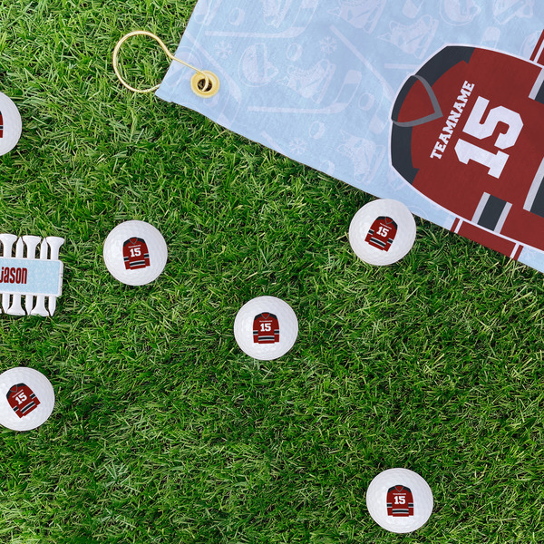 Hockey Golf Balls - Generic - Set of 12 - LIFESTYLE