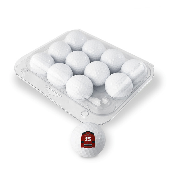 Hockey Golf Balls - Generic - Set of 12 - PACKAGING