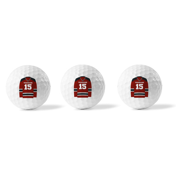 Hockey Golf Balls - Generic - Set of 3 - APPROVAL
