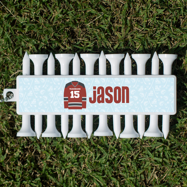 Hockey Golf Tees & Ball Markers Set - Front
