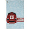 Hockey Golf Towel (Personalized) - APPROVAL (Small Full Print)