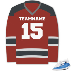Hockey Graphic Iron On Transfer (Personalized)