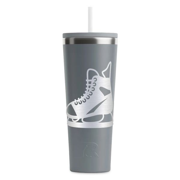 Hockey Grey RTIC Everyday Tumbler - 28 oz. - Front