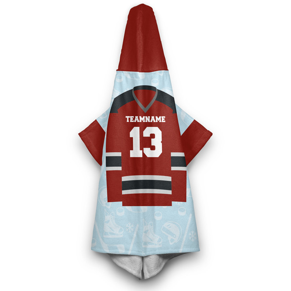 Hockey Hooded Towel - Hanging