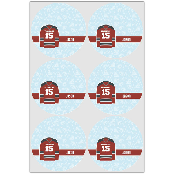 Hockey Icing Circle - Large - Set of 6