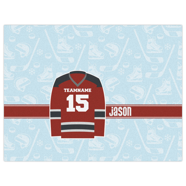 Hockey Indoor / Outdoor Rug - 6'x8' - Front Flat