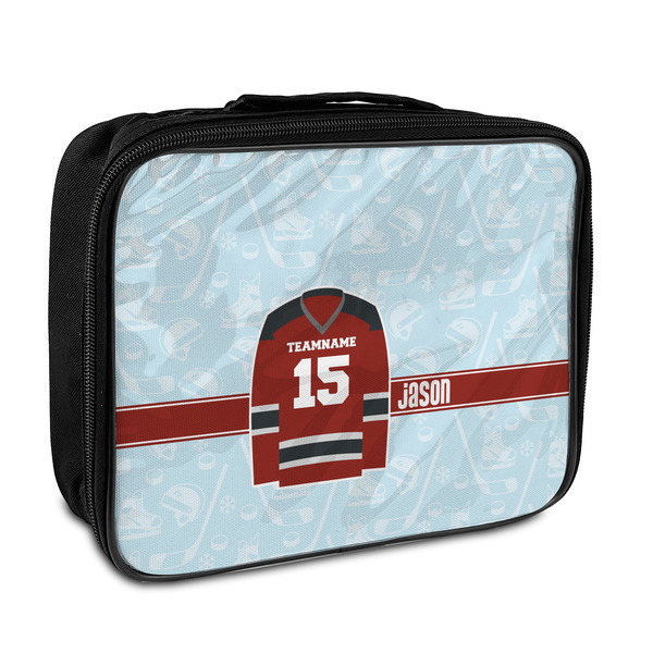 Custom Hockey Insulated Lunch Bag (Personalized)