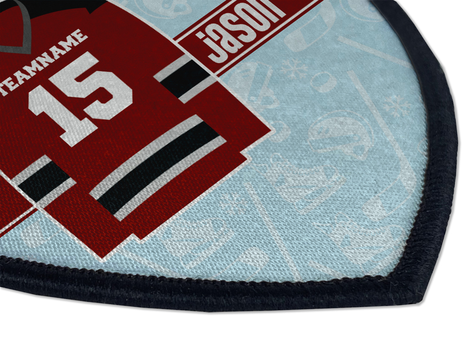 Custom Hockey Iron on Patches (Personalized) YouCustomizeIt