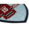 Hockey Iron on Shield 3 Detail
