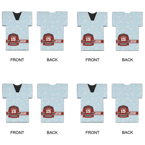 Hockey Jersey Bottle Cooler - Set of 4 - APPROVAL