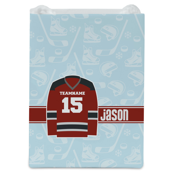 Hockey Jewelry Gift Bag - Gloss - Front