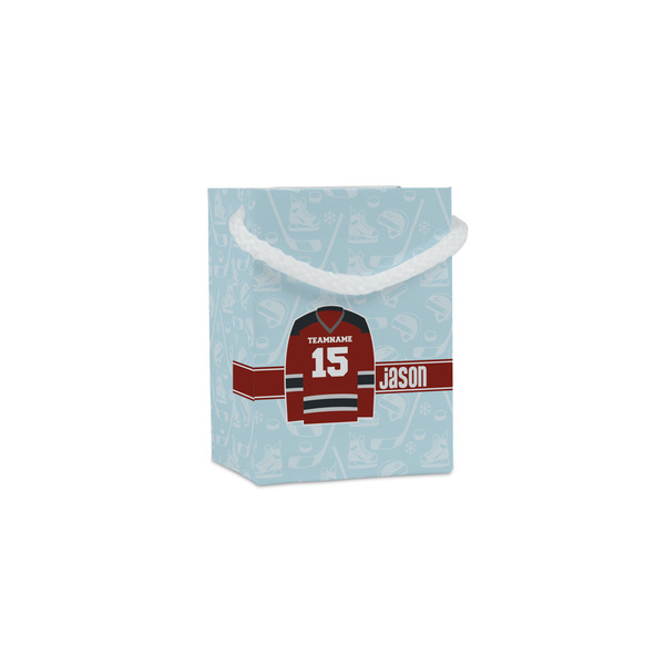 Custom Hockey Jewelry Gift Bags - Gloss (Personalized)