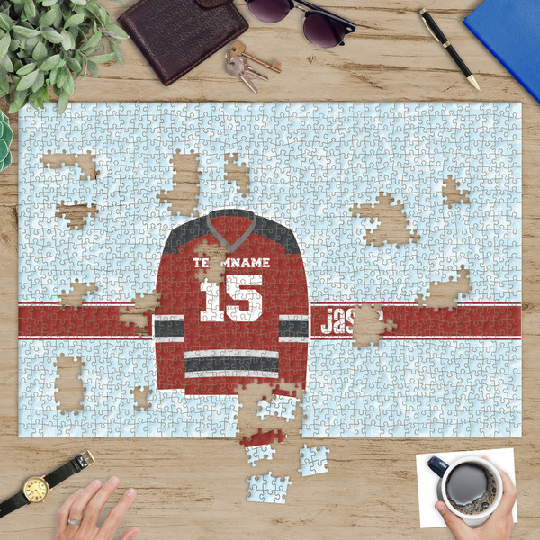 Hockey Jigsaw Puzzle 1014 Piece - In Context
