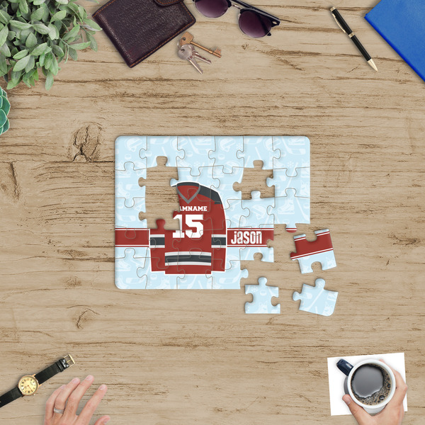 Hockey Jigsaw Puzzle 30 Piece - In Context