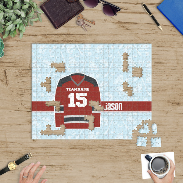 Hockey Jigsaw Puzzle 500 Piece - In Context