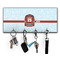 Hockey Key Hanger w/ 4 Hooks & Keys