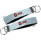 Hockey Key-chain - Metal and Nylon - Front and Back