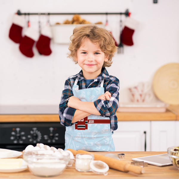 Hockey Kid's Aprons - Small - Lifestyle