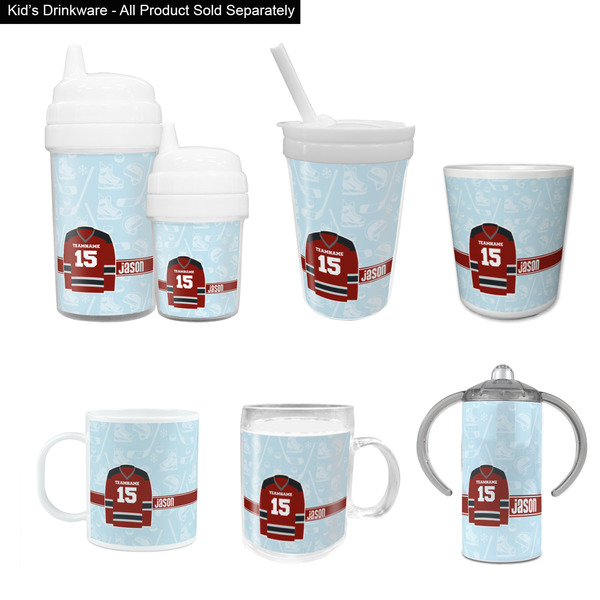Hockey Kid's Drinkware - Customized & Personalized
