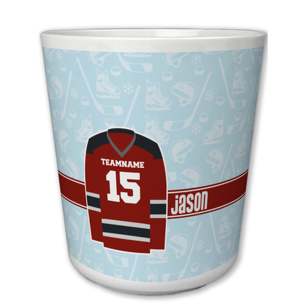 Custom Hockey Plastic Tumbler 6oz (Personalized)
