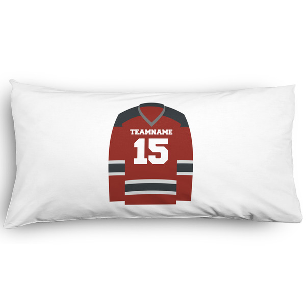 Custom Hockey Pillow Case - King - Graphic (Personalized)