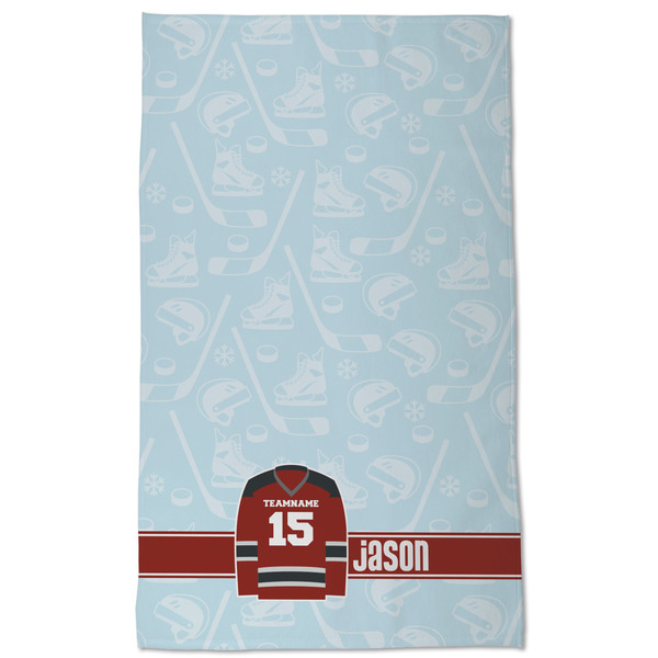 Hockey Kitchen Towel - Poly Cotton - Full Front
