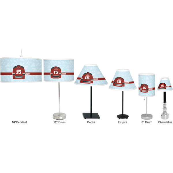 Hockey Lamp Full View Size Comparison