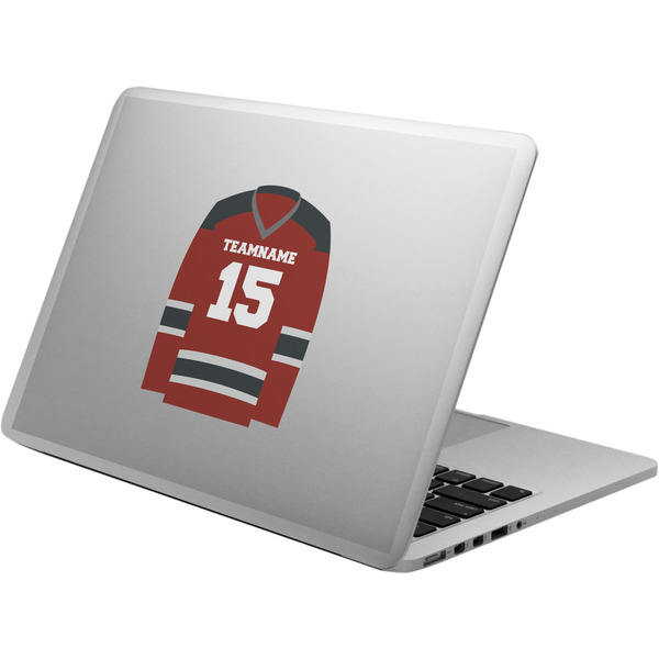 Custom Hockey Laptop Decal (Personalized)