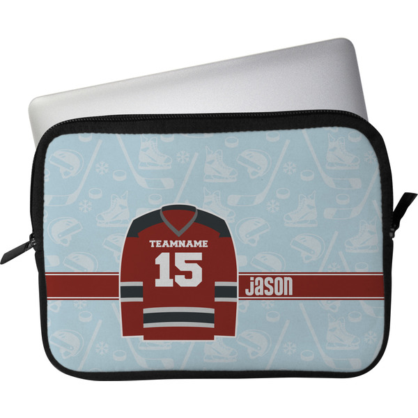 Custom Hockey Laptop Sleeve / Case - 15" (Personalized)