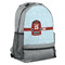 Hockey Large Backpack - Gray - Angled View