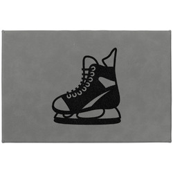 Hockey Large Gift Box w/ Engraved Leather Lid